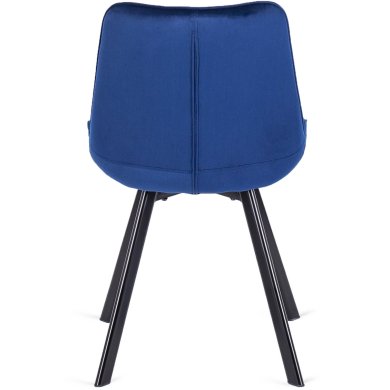 Обідній стілець Mebel Elit RICK Welur Синій - 4 Обідній стілець Mebel Elit RICK Welur Синій ME.RICK/GR/V/K фото - 4