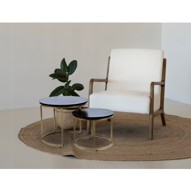 Комплект журнальних столів Kontrast SK110MCZ Marmur 2 шт Чорний - 6 Комплект журнальних столів Kontrast SK110MCZ Marmur 2 шт Чорний 6.06.14720 фото - 6