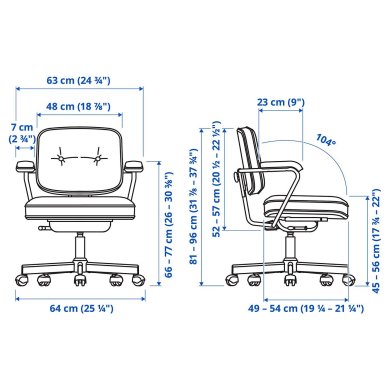 IKEA ALEFJALL (ИКЕА АЛЕФЬЯЛЛ) 20644123 фото - 2