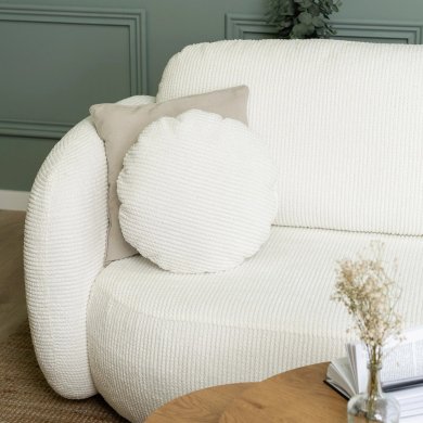 Розкладний диван Mebel Elit OLE R Кремовий - 7 Розкладний диван Mebel Elit OLE R Кремовий MLK.OLIO/ELMA04/NARP фото - 7