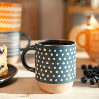 Кружка Homla GRANTI 280 мл | Синий / Принт - 5 Кружка Homla GRANTI 280 мл | Синий / Принт 218184 фото - 5