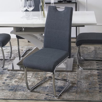 Обеденный стул Mebel Elit LOPEZ Темно-серый ME.LOPEZ/CP/T/K фото - 9