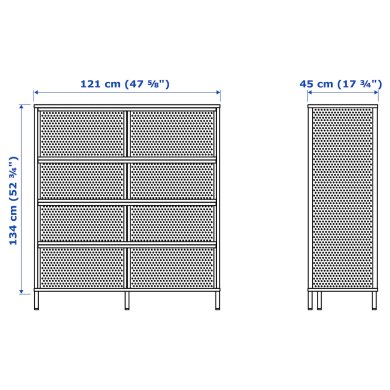 IKEA Стеллаж BEKANT (ИКЕА БЕКАНТ) 60373501 фото - 14