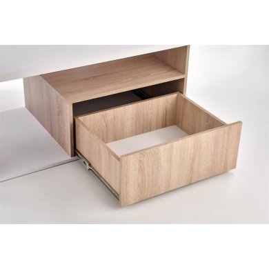 Журнальный стол Halmar PANTERA Дуб сонома V-PL-PANTERA-BIAŁY/SONOMA фото - 4