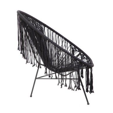 Садове крісло Homla ACAPULCO BLISS Чорний 225609 фото - 3