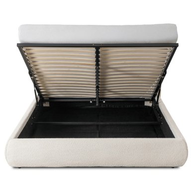 Ліжко Mebel Elit ROSSO Boucle 160x200 см Кремовий ME.ROSSO/160/KR/TB/LOZZPOJ фото - 5