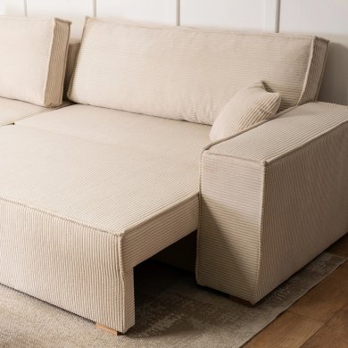 Розкладний диван Mebel Elit FILO Бежевий - 11 Розкладний диван Mebel Elit FILO Бежевий MGK.FILO/LINCOLN03/NAR фото - 11