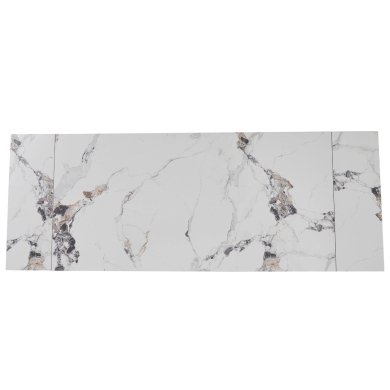 Розкладний обідній стіл Mebel Elit REX BIG Білий - 3 Розкладний обідній стіл Mebel Elit REX BIG Білий ME.REX/B/D/CER/S180-240 фото - 3