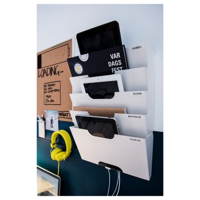 IKEA Газетница настенная KVISSLE (ИКЕА КВИССЛЕ) 90198030 фото - 3