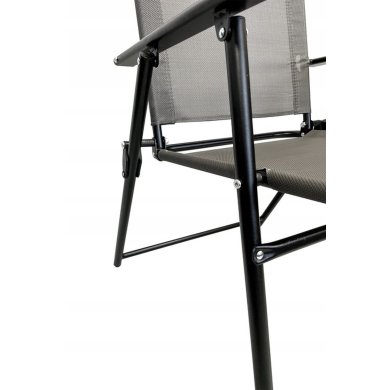 Складаний садовий стілець Kontrast LIMA Сірий 5.03.212962 фото - 3