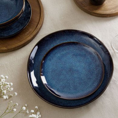 Тарілка Homla CASPER 27 см | Темно-синій - 9 Тарілка Homla CASPER 27 см | Темно-синій 200070 фото - 9