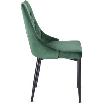 Обеденный стул Mebel Elit CORK Welur Зеленый ME.CORK/Z/V/K фото - 3