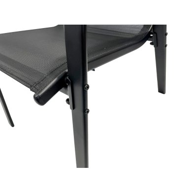 Комплект садових меблів Kontrast LIPARI MINORKA Чорний - 3 Комплект садових меблів Kontrast LIPARI MINORKA Чорний 5.05.21132 фото - 3