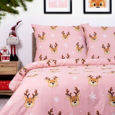 Комплект постельного белья Homla IREMI 160x200 см Принт 223153 фото - 5