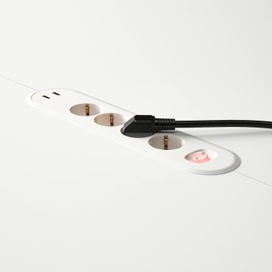 IKEA Письменный стол MITTZON Белый (ИКЕА МИЦОН) 69530441 фото - 2