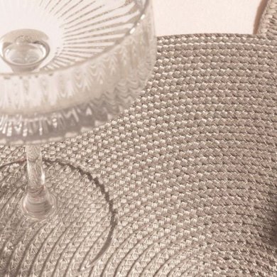 Сервірувальний килимок Homla PINTO 38 см Бежевий 213661 фото - 2