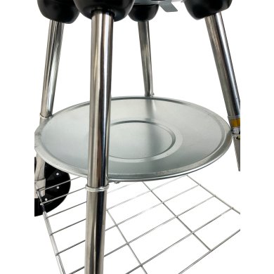 Вугільний гриль Kontrast BBQ 1014 Чорний - 9 Вугільний гриль Kontrast BBQ 1014 Чорний 5.22.14348 фото - 9