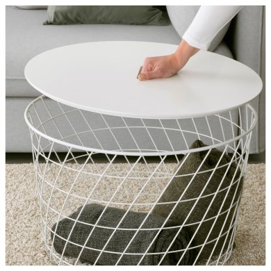 Журнальный стол KVISTBRO Белый - 9 IKEA Журнальный стол KVISTBRO Белый (ИКЕА КВИСТБРО) 50322239 фото - 9