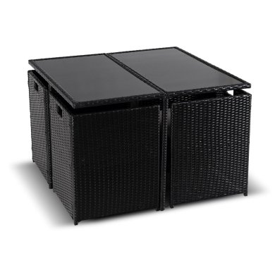 Комплект садовой мебели Mebel Elit BONITO Черный ME.BONITO/CZ/RT/OGR/ZES фото - 2