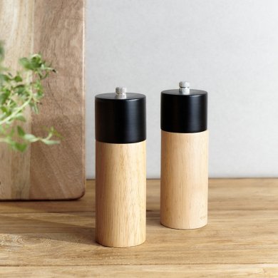 Млин для спецій Homla RUBBY 17см | Дерево / Чорний - 7 Млин для спецій Homla RUBBY 17см | Дерево / Чорний 164045 фото - 7