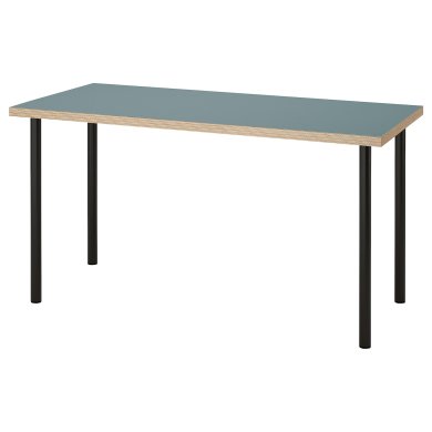 IKEA Письменный стол LAGKAPTEN/ADILS Бирюзовый (ИКЕА ЛАГКАПТЕН/АДИЛЬС) 59523455