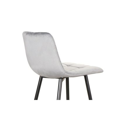 Барный стул Signal Mila H-2 Velvet Серый MILAH2VCSZ фото - 3