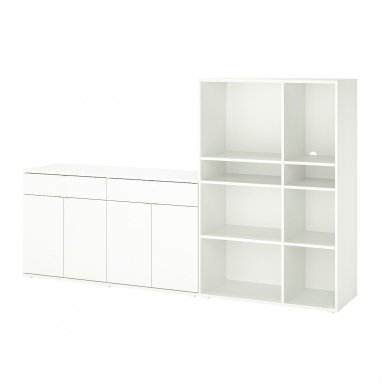 IKEA Стеллаж VIHALS Белый (ИКЕА ВИХАЛС) 09440617