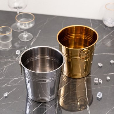 Відро для льоду Homla MOI 4 л Сріблястий 237437 фото - 5