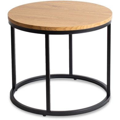 Журнальний стіл Mebel Elit LELLA Дуб золотий - 2 Журнальний стіл Mebel Elit LELLA Дуб золотий ME.LELLA/DZ/CZ/L фото - 2