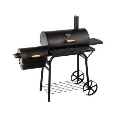 Вугільний гриль з коптильнею Kontrast ACTIVA LOKOMOTYWA Чорний 45811871 фото - 2