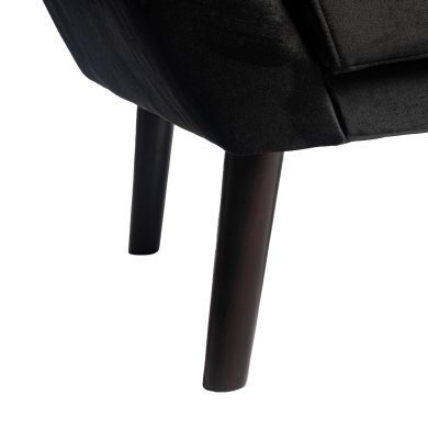 Диван Signal TREFL Welur 2 Черный TREFL2V19W фото - 2