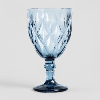 Набір келихів Homla LUNNA 340 мл Блакитний 241217 фото - 2