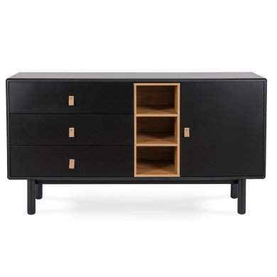 Комод Mebel Elit CASTILLO Чорний - 3 Комод Mebel Elit CASTILLO Чорний ME.CASTILLO/CZ/KOM фото - 3