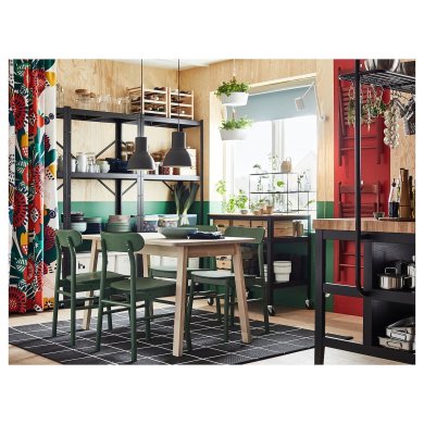 Стеллаж BROR Черный - 12 IKEA Стеллаж BROR Черный (ИКЕА BROR) 09471977 фото - 12