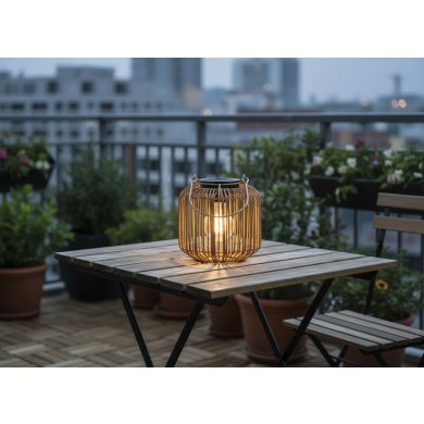 Декоративный светильник на солнечной батарее Garden Line LAP0121 Коричневый LAP0121 фото - 2