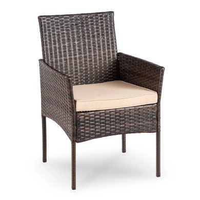 Комплект садовой мебели Mebel Elit AZUL Коричневый ME.AZUL/BR/RT/OGR/ZES фото - 4