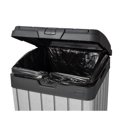 Контейнер для мусора Keter ROCKFORD 125 л Серый - 2 Контейнер для мусора Keter ROCKFORD 125 л Серый 236996 фото - 2