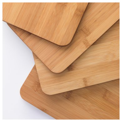 IKEA Набор разделочных досок из бамбука BRONSSOPP (ИКЕА БРОНССОПП) 30321556 фото - 3