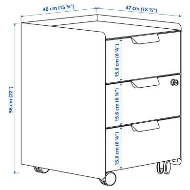 IKEA TROTTEN (ИКЕА ТРОТТЕН) 10619671 фото - 4
