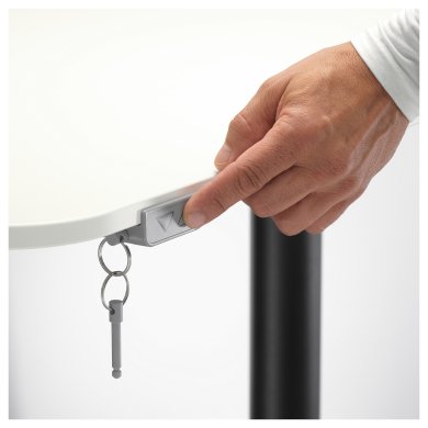 IKEA Стіл кутовий з регулюванням висоти BEKANT (ИКЕА БЕКАНТ) 89022503 фото - 5