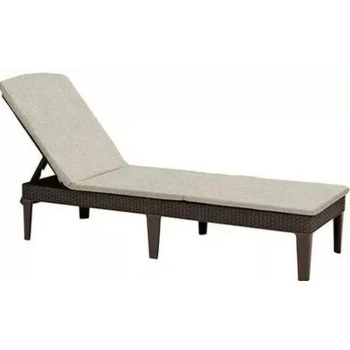 Складаний шезлонг Keter JAIPUR Коричневий 255891 фото - 2