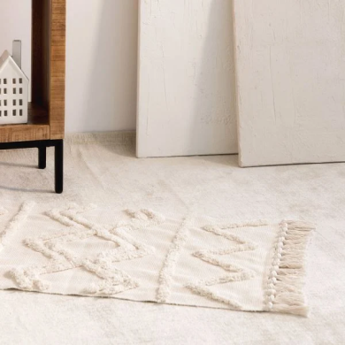 Ковер Homla ESTO 60x90 см Кремовый - 4 Ковер Homla ESTO 60x90 см Кремовый 218247 фото - 4