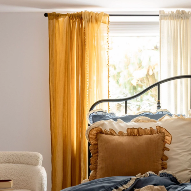 Тюль Homla ADI 140х250 см Горчичный 160946 фото - 7