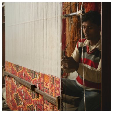 IKEA Ковер VIMPELGRAS 170x240 см Красный (ИКЕА ВЫМПЕЛГРАС) 90588703 фото - 10