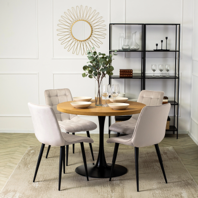 Обеденный стул Mebel Elit GOMEZ Бежевый ME.GOMEZ/BZ/V/K фото - 9