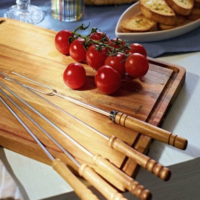 Набор телескопических вилок для гриля Homla EASY GRILL 2 шт Дерево - 5 Набор телескопических вилок для гриля Homla EASY GRILL 2 шт Дерево 226488 фото - 5