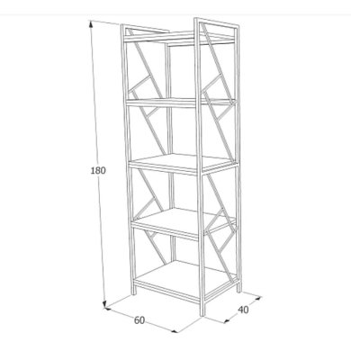 Стеллаж Signal TABLO R5 Дуб TABLOR5 фото - 7