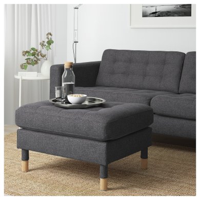 Крісло м'яке LANDSKRONA Сірий - 2 IKEA Крісло м'яке LANDSKRONA Сірий (ИКЕА ЛАНДСКРОН) 29269719 фото - 2