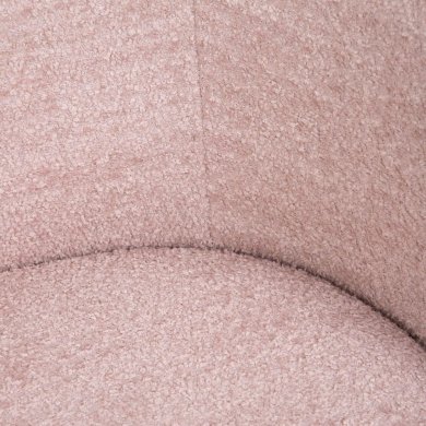 Кресло мягкое поворотное Homla SVINGEN Розовый 221255 фото - 4