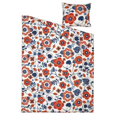 IKEA Комплект постельного белья KANONVISKA 150x200 см Принт (ИКЕА КАНОНВИСКА) 50614025 фото - 3